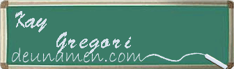 Kay Gregori Visitenkarte